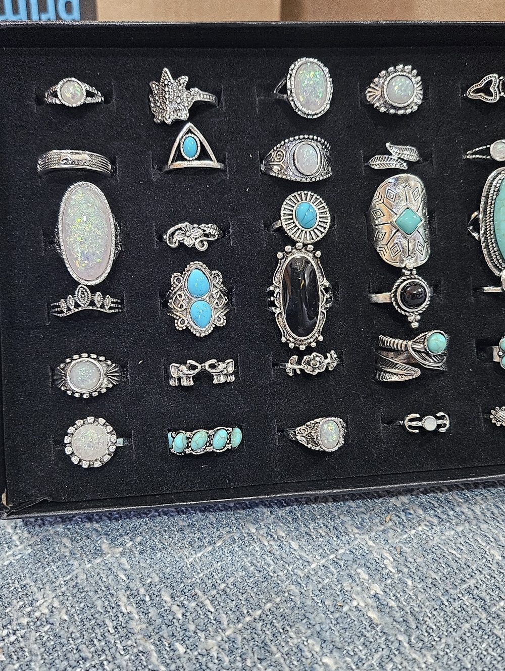 36 Pcs Cocktail Rings - Picture 7 of 7